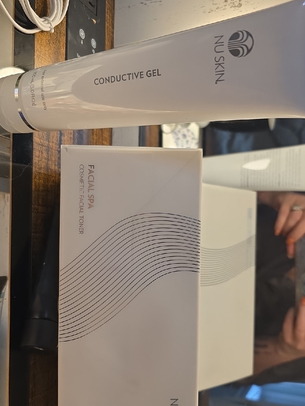 Nu Skin Conductive Gel - White Conductive Gel for Facial Spa